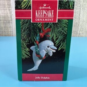 Hallmark Keepsake Ornament 1990 Jolly Dolphin QX468-3